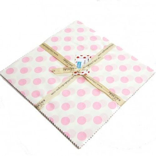 Riley Blake Le Creme Medium Dot 10" Stacker Fabric Squares