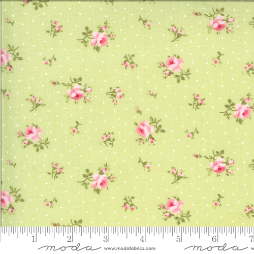 Moda Sophie Medium Floral Sprout Green 18711 15