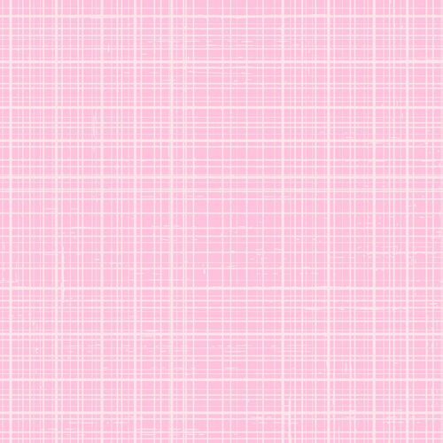 Flowers & Feathers Plaid Grid Pink 4474LP