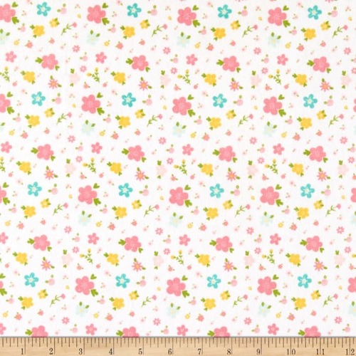 Fabric Remnant-Sweet Baby Daisy 72cm