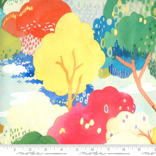 Moda Fanciful Forest Scenic Multi 33570 12