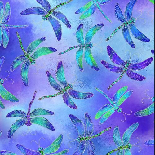  Fly By Night Iridescent Dancing Dragonflies TT CM7946