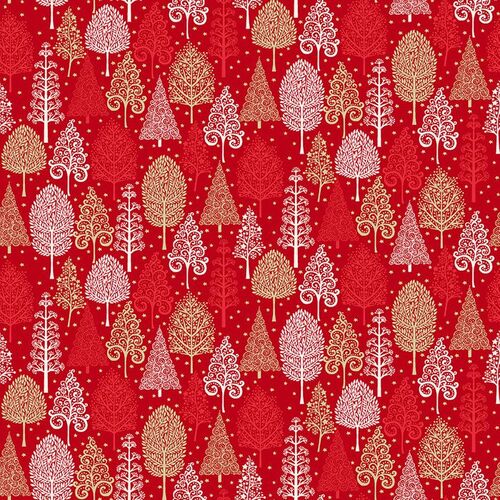 Scandi 2021 Christmas Forest Red 2356R