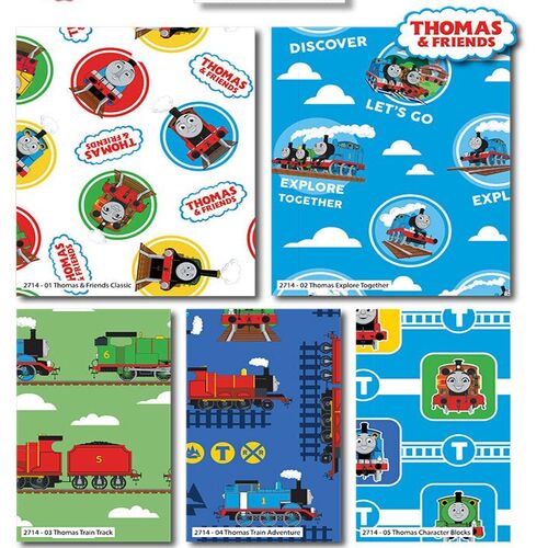 Thomas The Tank Engine Fabric Bundle