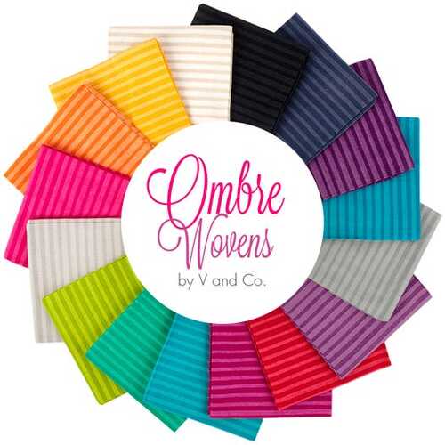 Moda Ombre Wovens 1/2 Metre Fabric Bundle