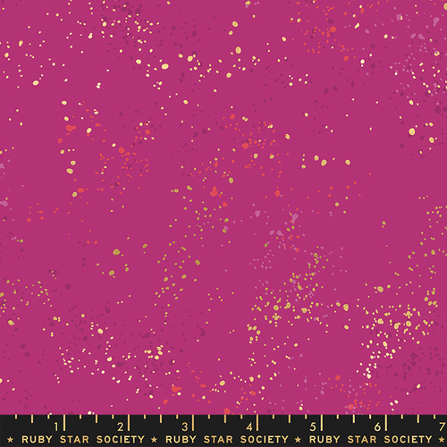 Ruby Star Speckled Wideback Backing Berry 108"