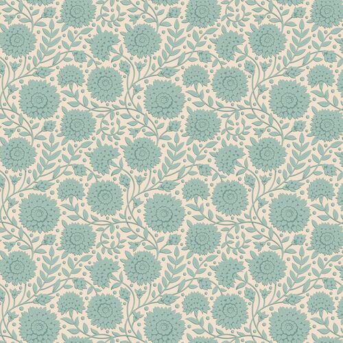 Tilda Windy Days Aella Floral Teal 110032