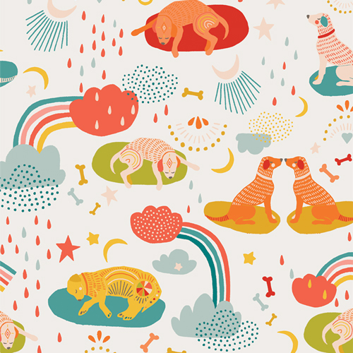 Oh, Woof ! Daydream Dogdream Rainbows 68687