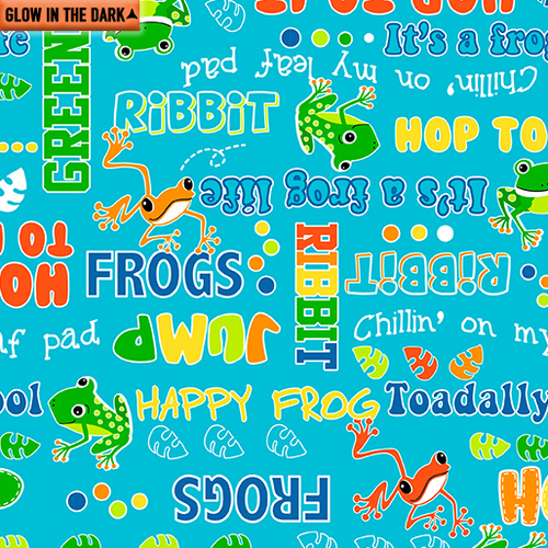 Toadally Cool Say Ribbit Frog Words Toadally Cool 9834GL-84