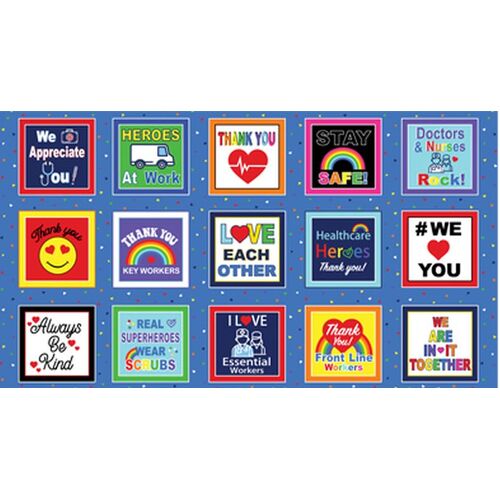 We Appreciate You Boxes Blocks Panel 12426-99