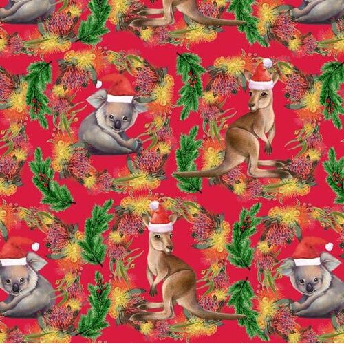 Unalloyed Aussie Christmas Koalas Kangaroos B