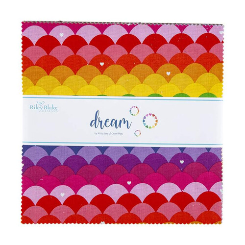 Dream Rainbow 10" Stacker Fabric Layer Cake