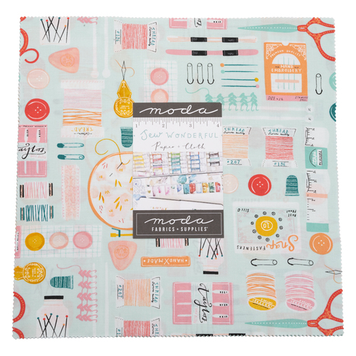 Moda Sew Wonderful 10" Fabric Layer Cake Squares