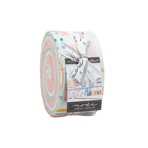 Moda Sew Wonderful Fabric Jelly Roll 