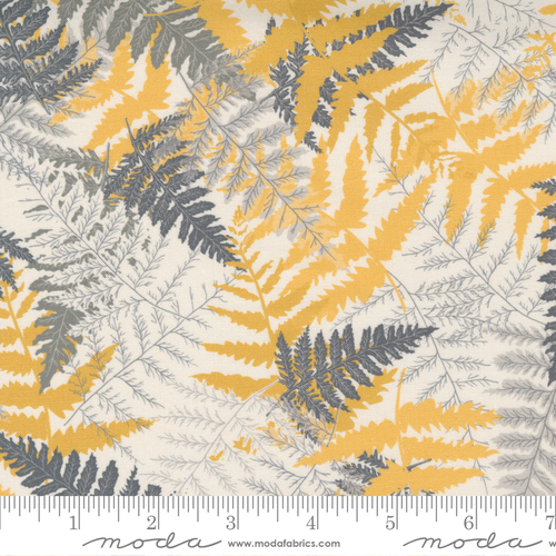 Moda Through The Woods Fern Floral Yellow 43112 13