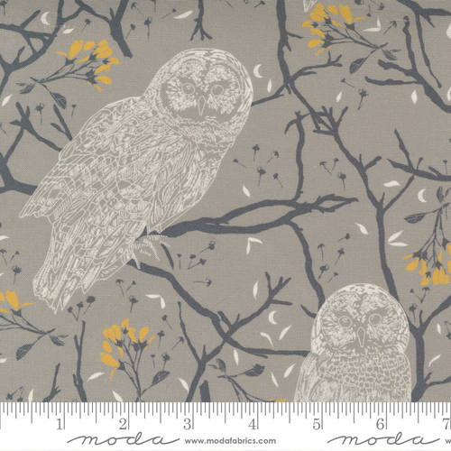 Moda Through The Woods Woodland Owls Flint 43110 16