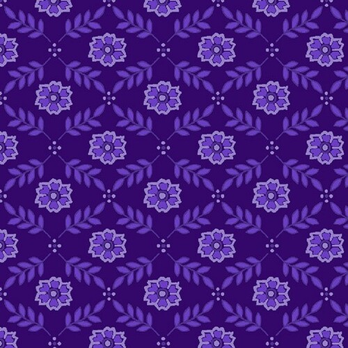 Lavender Fields Angelique Foulard Dark Purple 6835-66