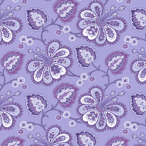Lavender Fields Violette Floral Purple 6830-64