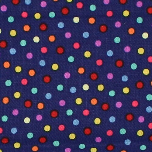 Celebrations Party Mini Spots Navy Multi 3010