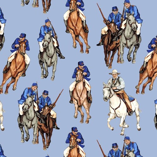 Waltzing Matilda Horse Troopers Blue G