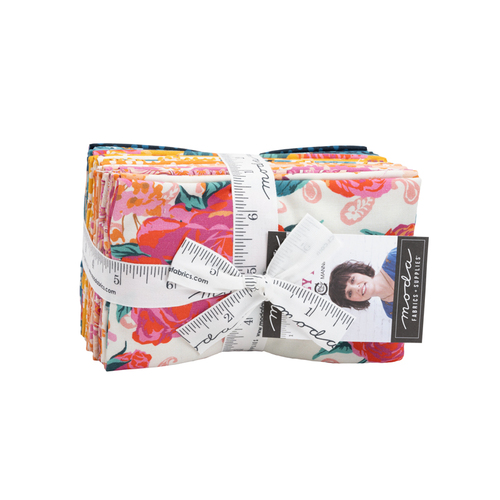 Paisley Rose Moda Fat Eighth Fabric Bundle