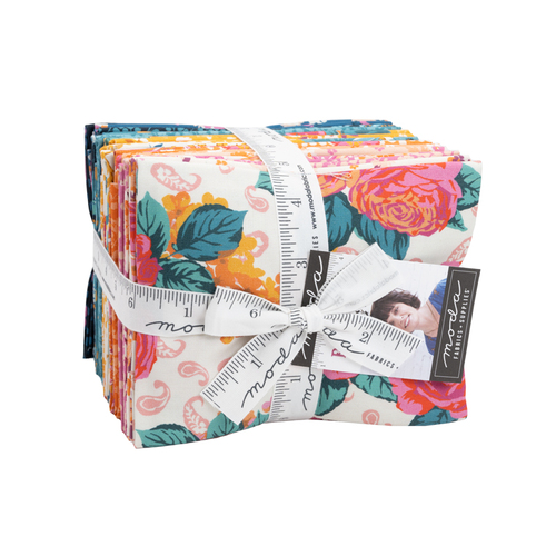 Paisley Rose Moda Fat Quarter Fabric Bundle