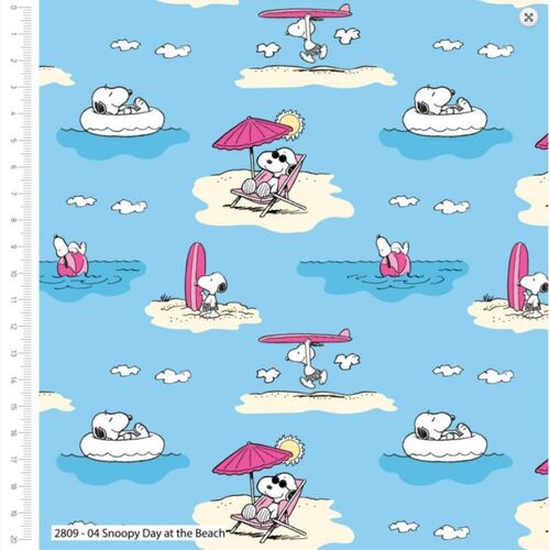 Snoopy & Woodstock's Adventure Day at Beach 2809-04