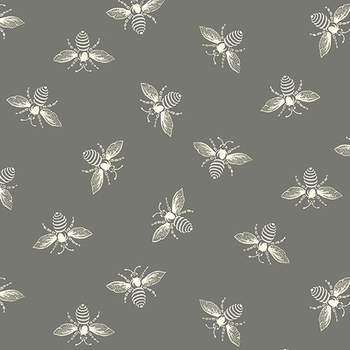 Andover French Bees Pewter 9084C1