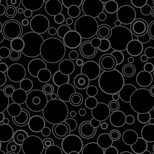 Hooked on Fish Bubbles Black 2812