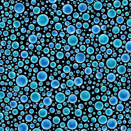 Hooked on Fish Bubbles Blue 0655