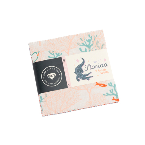 Ruby Star Moda Florida Volume 2 Fabric 5" Charm Squares