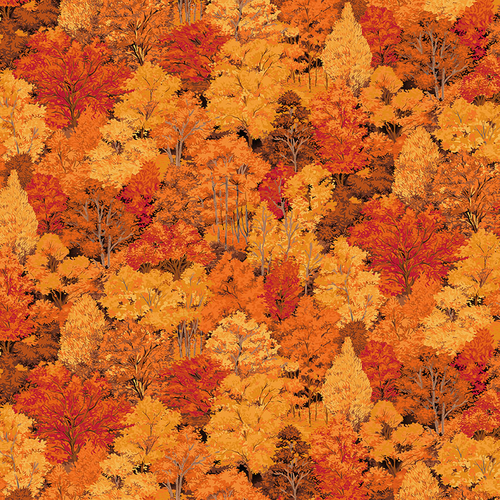 Landscapes Packed Autumn Trees 1353N5