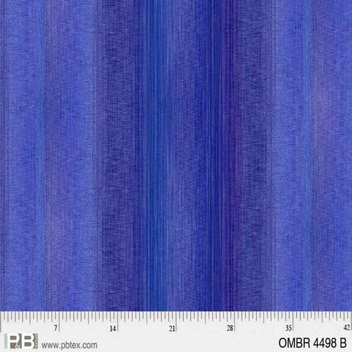 Ombre Wide Back Quilt Backing Violet Blue 4498B