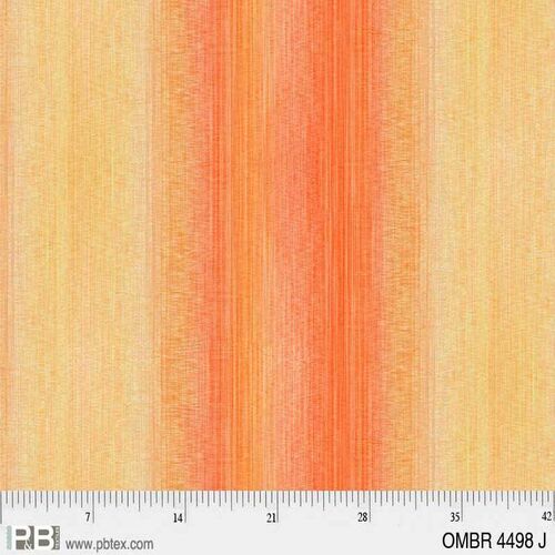 Ombre Wide Back Quilt Backing Orange 4498J