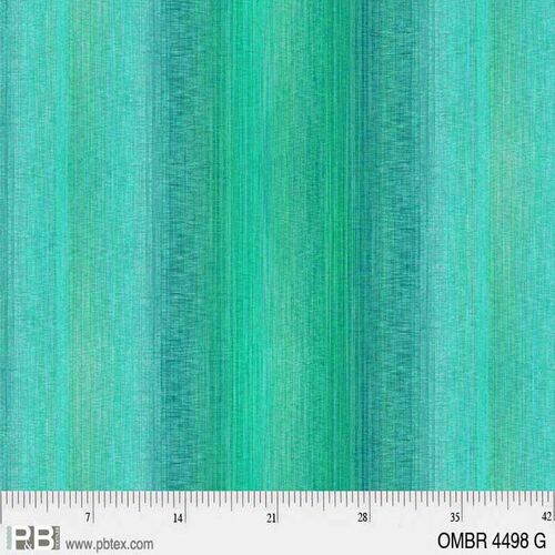Ombre Wide Back Quilt Backing Green 4498G