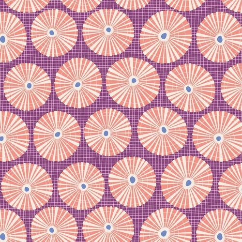 Tilda Cotton Beach Limpet Shell Lilac 110323