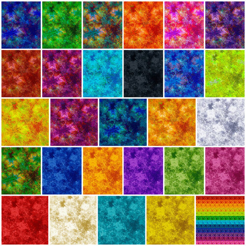 De's Texture Basics Tonal Fabric Bundle 