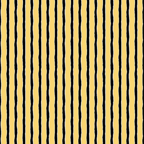 Bee You! Stripe Black Yellow 109-49