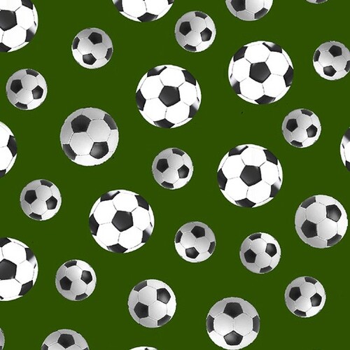 World Cup Soccer Footballs Green 1844