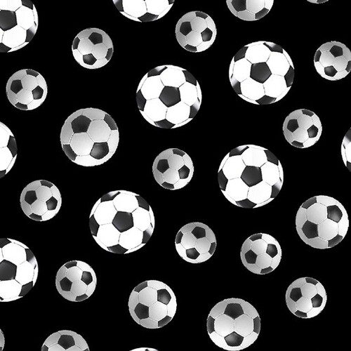 World Cup Soccer Footballs Black 1812