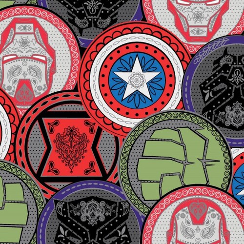 Licensed Marvel Avengers Superhero Shields