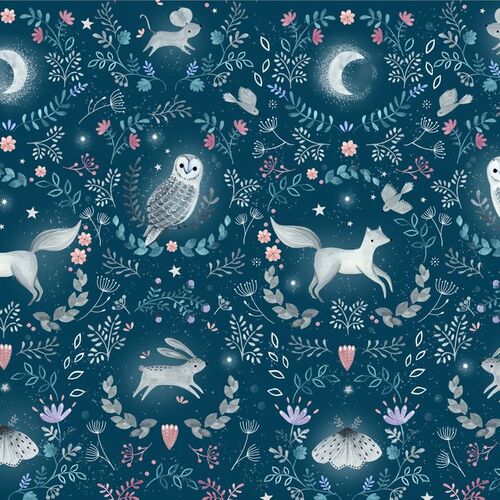Dashwood Nightfall Owl Fox Rabbit D1938