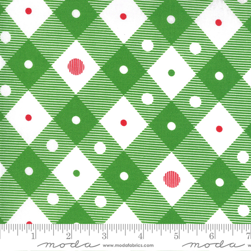 Fabric Remnant - Merry Bright Christmas 67cm