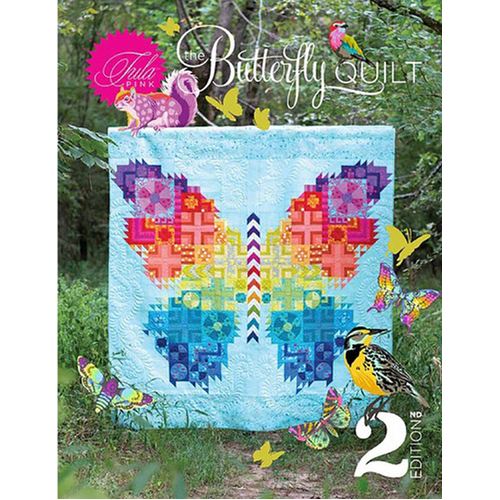 Tula Pink Butterfly Quilt Pattern Booklet 2nd Edition