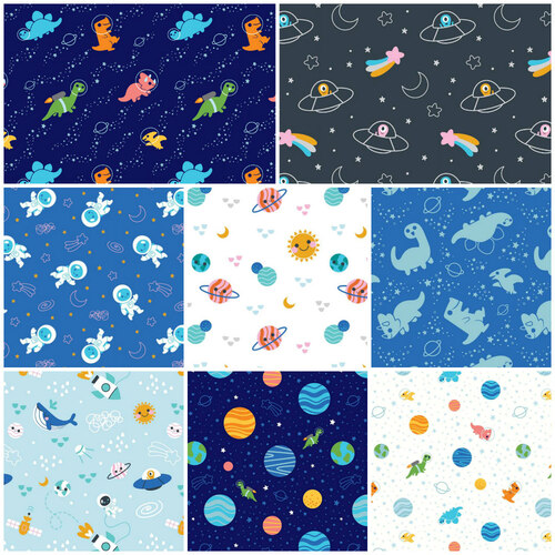 Outta This World Space Fat Quarter Fabric Bundle