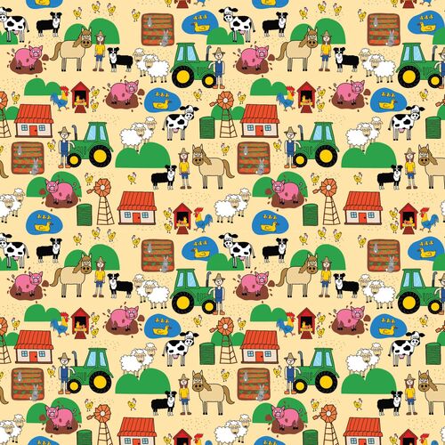 Happy Farm Country Farm Animals Tractors 5078