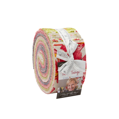 Tulip Tango 2.5" Jelly Roll Fabric Strips
