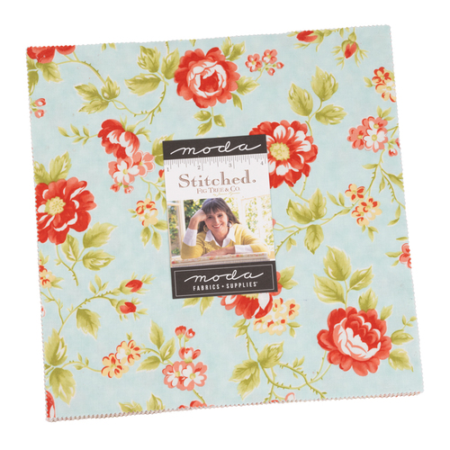 Moda Stitched Fig Tree & Co 10" Fabric Layer Cake