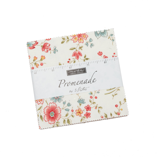 Moda Promenade 3 Sisters 5" Fabric Charm Squares