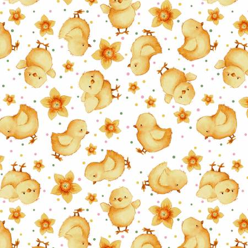 Easter Fun Chicken Toss Yellow 2574-11